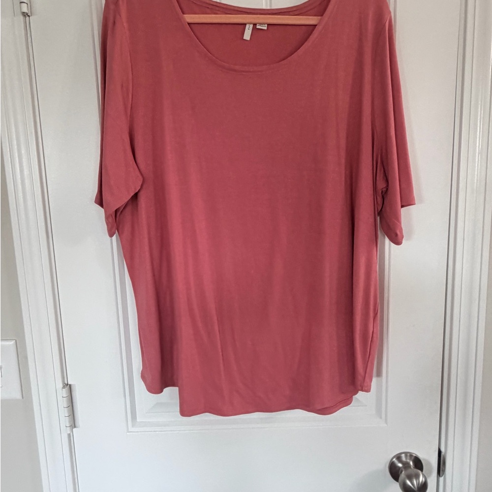 Cato Soft Rose Short Sleeve Top